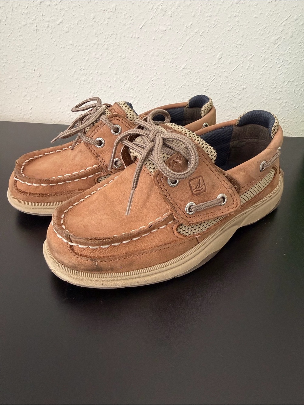 Sperry Kids Leather Boat Shoes